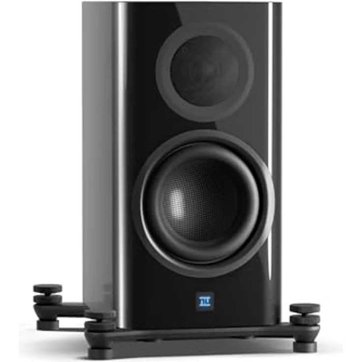 Nubert nuZeo 3 | Schwarzer aktiver Kompaktlautsprecher der Referenzklasse | Hochwertige Materialien und sorgfältige Abstimmung für maximale Klangtreue | Ansteuerung per Funk möglich | 2-Wege-System – Bild 1