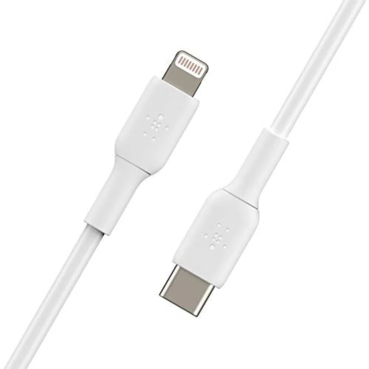 Belkin Lightning/USB-C Kabel PVC, 1 m, weiß – Bild 3