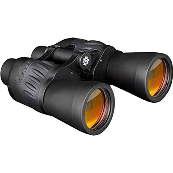 KONUS | Sporty 7x50 Schwarzes gummiertes Fernglas mit rubinroter Optik, Constant Focus, 7x50 Zoom – Bild 2