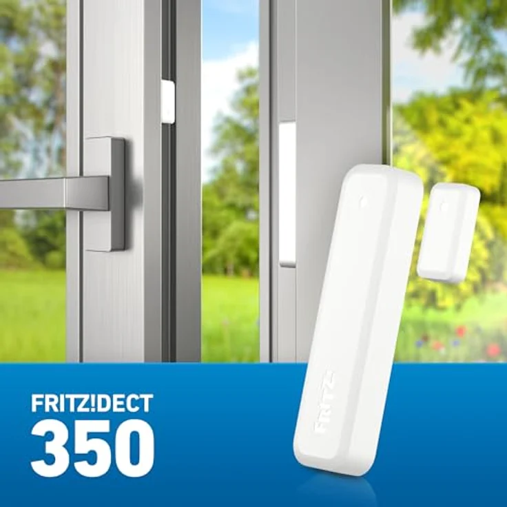 AVM Fritz!DECT 350 (Magnetischer Tür-/Fensterkontakt für Smart Home, energieeffizient, DECT-ULE-Sensor, kompatibel mit Fritz!Box, erkennt geöffnete Türen/Fenster, deutschsprachige Version) – Bild 4