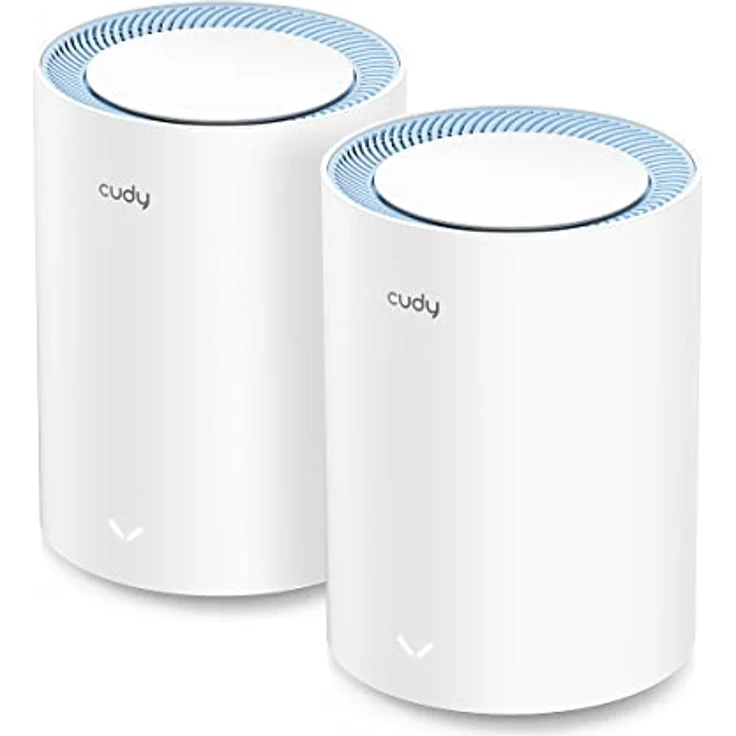 Cudy AC1200 Whole Home Mesh-WLAN-System, AC1200 Dualband-WLAN-Router, Range Extender, VPN, DNS über TLS, IPv6, DDNS, M1200 2er-Pack – Bild 1