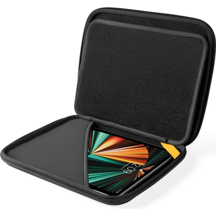 tomtoc A06 (12.9") Tablet Case für XPS 13, Microsoft Surface Pro X, iPad Pro 12.9 (4. Gen), robuste Hülle mit EVA-Hartschalen, schwarz