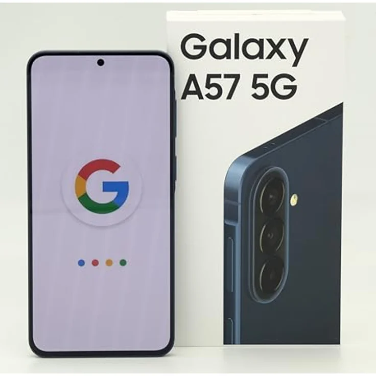 Samsung Galaxy A57, Dual-SIM Smartphone mit 512GB Speicher und 12GB RAM, Marineblau – Bild 1