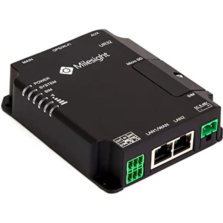 Milesight IoT Industrial Cellular Router 3G 4G UR32-L04EU-W-485, weiß