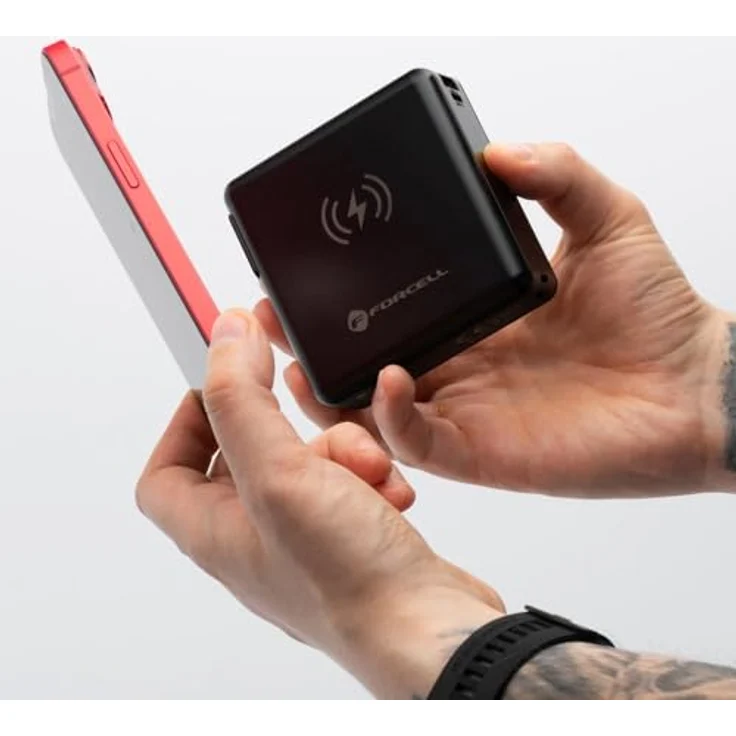Forcell USB Ladegerät 45 W, Dual USB-C mit Quick Charge 3.0, Überladeschutz, Schwarz – Bild 4