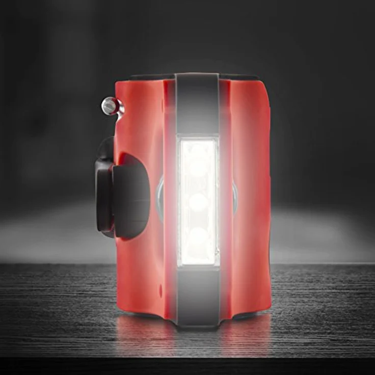 Duronic Apex Radio - Kurbel-Radio mit Taschenlampe und Wecker - Aufladbar mit Solar, Kurbel und USB - Notfallradio mit AM/FM Empfang - 7 Stunden Musik – Bild 6