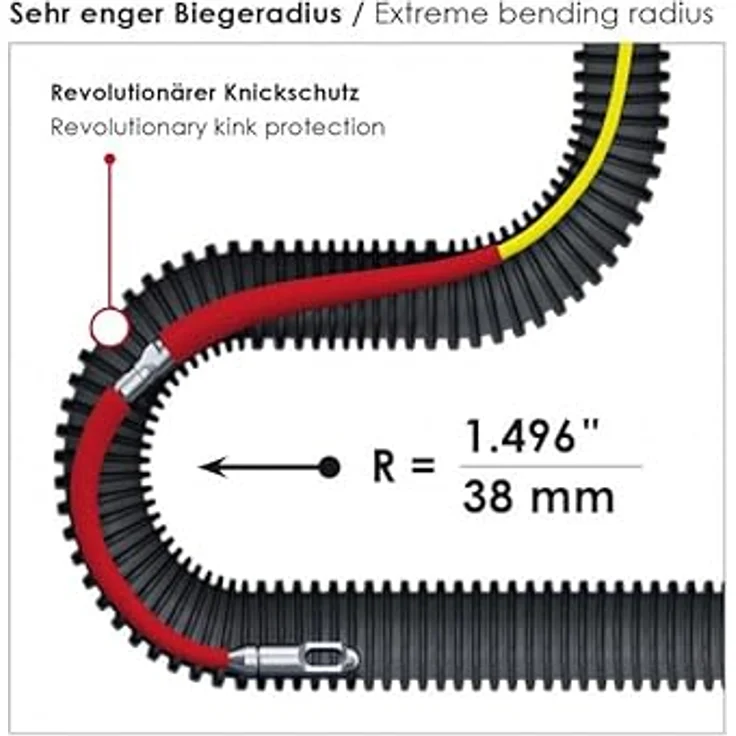 Runpotec 10197 GF3 Kabeleinziehgerät 30 Meter ohne Meterzähler Glasfaserstab Ø3mm - Preisvergleich – Bild 2