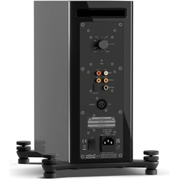 Nubert nuZeo 3 | Schwarzer aktiver Kompaktlautsprecher der Referenzklasse | Hochwertige Materialien und sorgfältige Abstimmung für maximale Klangtreue | Ansteuerung per Funk möglich | 2-Wege-System – Bild 2