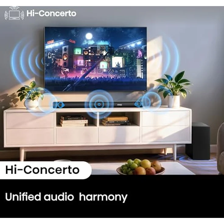 HISENSE AX3100Q, 3.1 Kanal Soundbar mit 500 W, Dolby Atmos und kabellosem Subwoofer, Schwarz – Bild 10