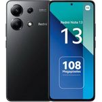 Xiaomi Redmi Note 13 4G 8 GB/512 GB Schwarz (Midnight Black) Dual-SIM, Snapdragon 685, 100 MP Kamera, 6,67 Zoll Full HD+ Display, 33 W Schnellladefunktion