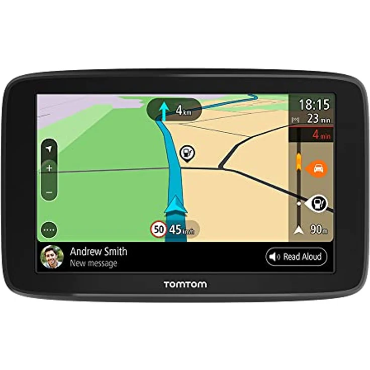 TomTom GO Basic 5", Navigationsgerät mit 5 Zoll Display, Stauvermeidung durch TomTom Traffic, Karten-Updates Europa, WiFi-Updates, schwarz – Bild 1