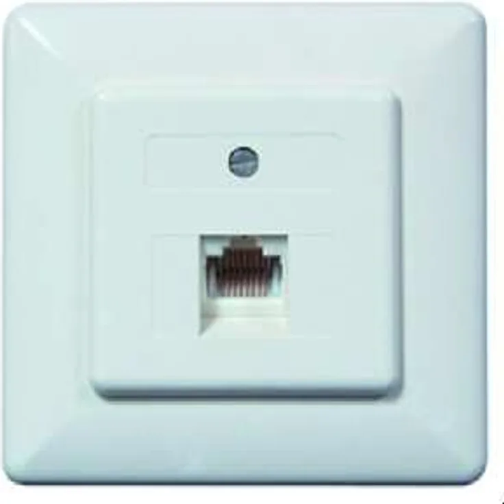 PROTEC.NET Anschlussdose AP 2xRJ45 8/8(8) cw PUAE-16