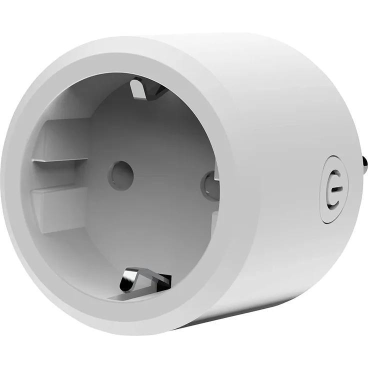 XLAYER Smart Echo Single Schaltsteckdose, weiß, WLAN b, g, n