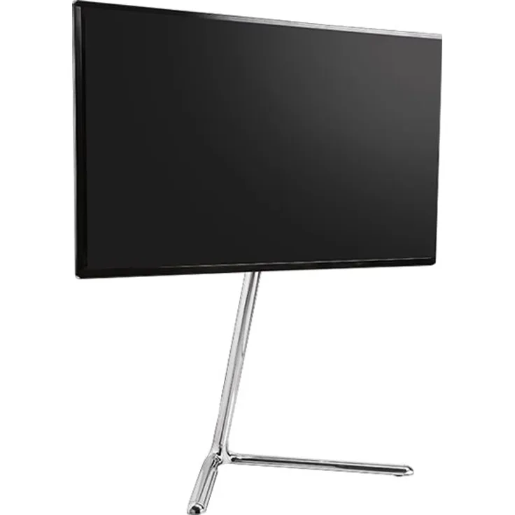 LogiLink TV-Ständer, für 124,46 - 177,80 cm, V-Fuß, chrome