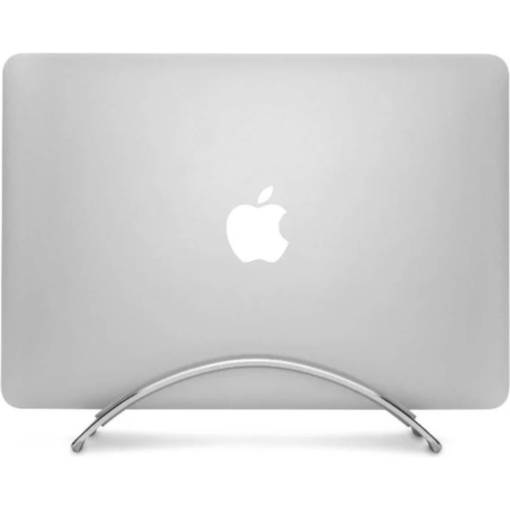 Twelve South BookArc für MacBook | Platzsparender vertikaler Tischständer für Apple Notebooks (Silber) – Bild 2