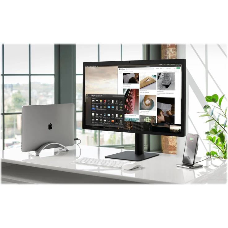 Twelve South BookArc für MacBook | Platzsparender vertikaler Tischständer für Apple Notebooks (Silber) – Bild 11