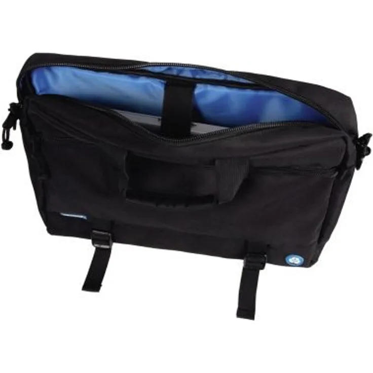 LIGHTPAK Laptoptasche 7,60cm (3) 1 RPET Kunstfaser schwarz (46201)