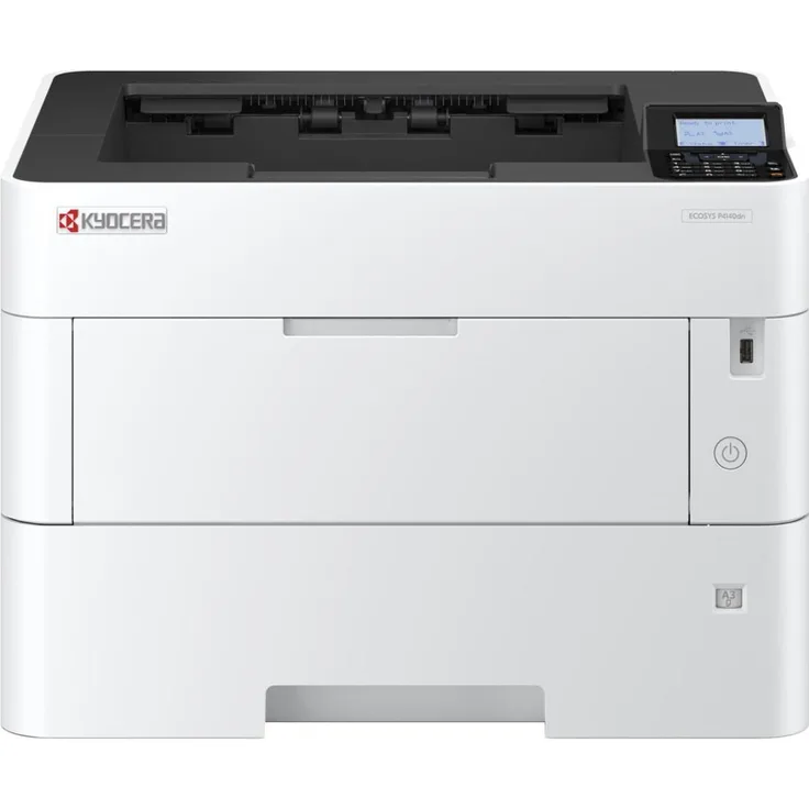 KYOCERA Ecosys P4140dn - Laserdrucker, Mono, Auflösung: 1200 x 1200 dpi, Druckgeschwindigkeit (S/W): 40 S/min, Papierzufuhr: 600 Blatt (1102Y43NL0)
