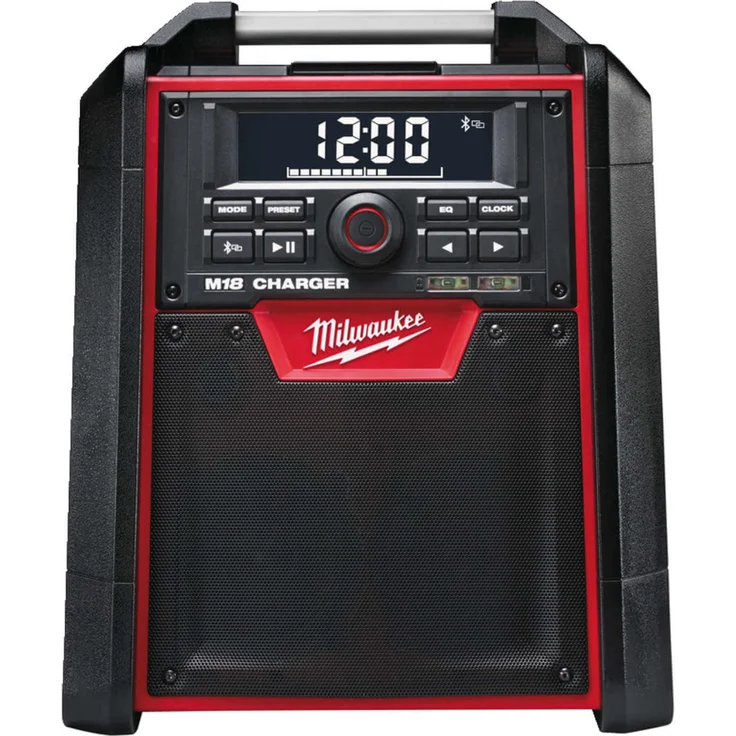 Milwaukee 4933446639 Netz-Akku-Radio M18RC-0, 40 W Verstärker, 18V – Bild 2