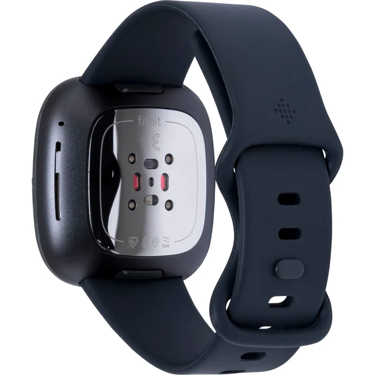 Fitbit Sense Smartwatch GPS, Unisex, S/L, Edelstahlgehäuse, Graphit/Carbon – Bild 12
