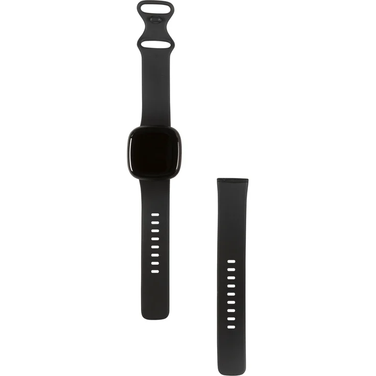 Fitbit Versa 3 Smartwatch GPS, Unisex, S/L, Aluminiumgehäuse, Schwarz/Schwarz – Bild 8