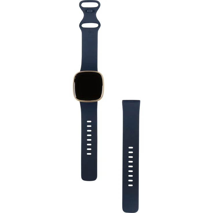 Fitbit Versa 3 Smartwatch GPS, Unisex, S/L, Aluminiumgehäuse, Softgold/Nachtblau – Bild 11