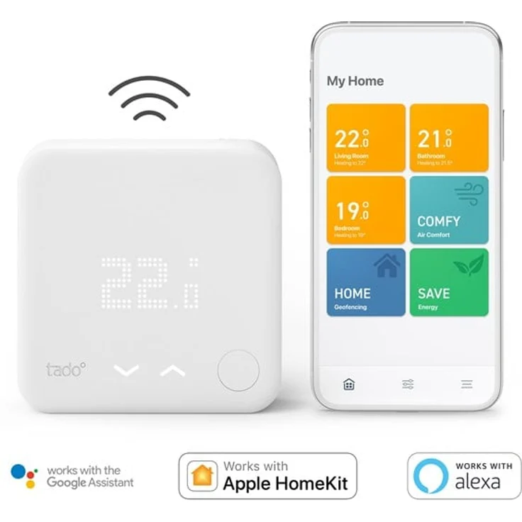 tado° Smartes Thermostat (Funk) Starter Kit V3+ - Intelligente Heizungssteuerung, Designed in Germany, kompatibel mit Alexa, Siri & Google Assistant – Bild 6