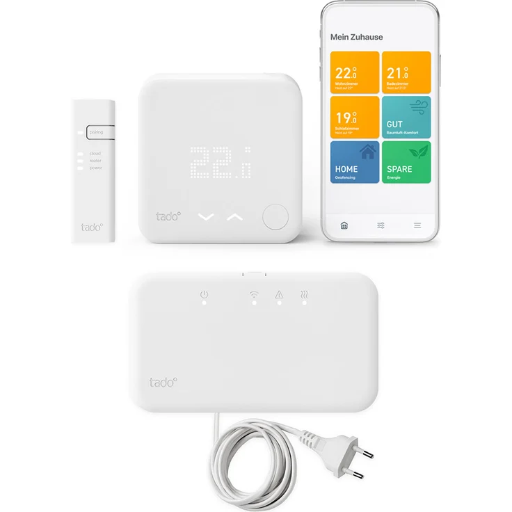 tado° Smartes Thermostat (Funk) Starter Kit V3+ - Intelligente Heizungssteuerung, Designed in Germany, kompatibel mit Alexa, Siri & Google Assistant – Bild 5