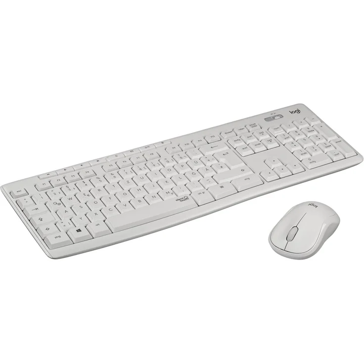 Logitech MK295 Silent - Tastatur-und-Maus-Set - kabellos - 2.4 GHz - QWERTZ - Deutsch - Off White (920-009819) – Bild 4