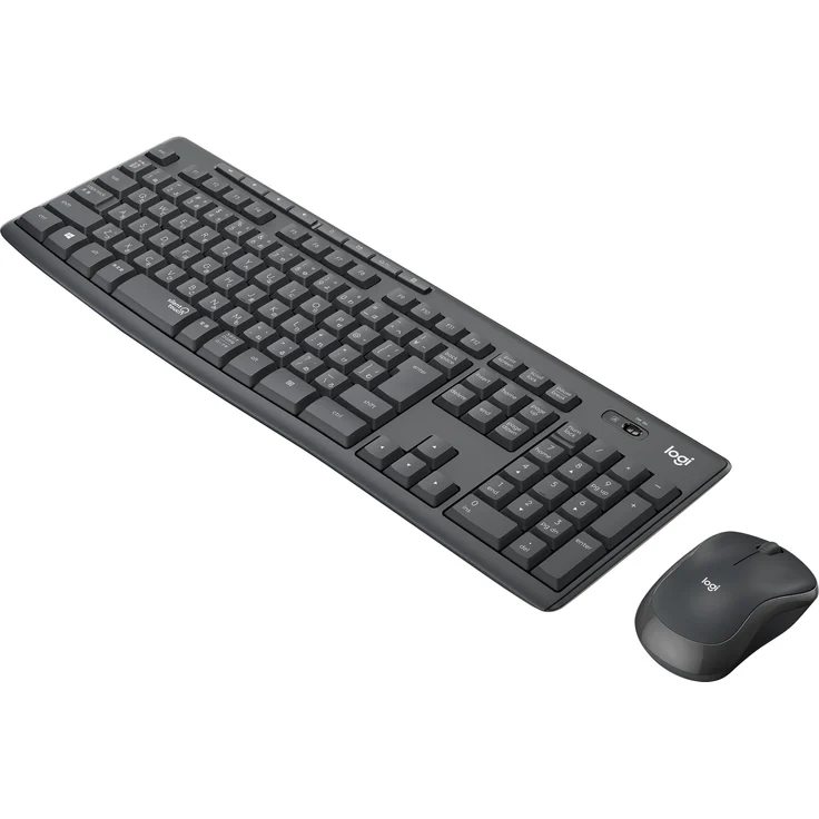 Logitech MK295 Silent - Tastatur-und-Maus-Set - kabellos - 2.4 GHz - QWERTZ - Deutsch - Graphite (920-009794) – Bild 9