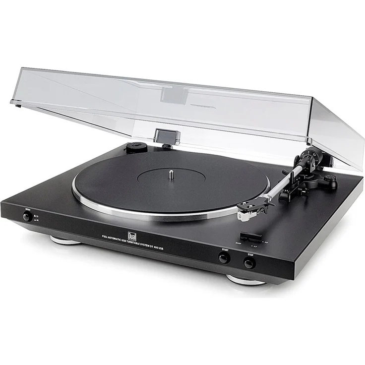 Dual DT 400 USB-Plattenspieler schwarz Vollautomatik mit Entzerrer-Vorverstärker – Bild 6
