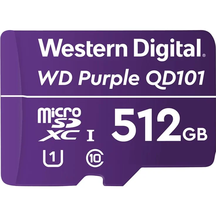 Western Digital WDD512G1P0C QD101 Purple Micro SDXC Class 10 UHS-I U1 – Bild 3