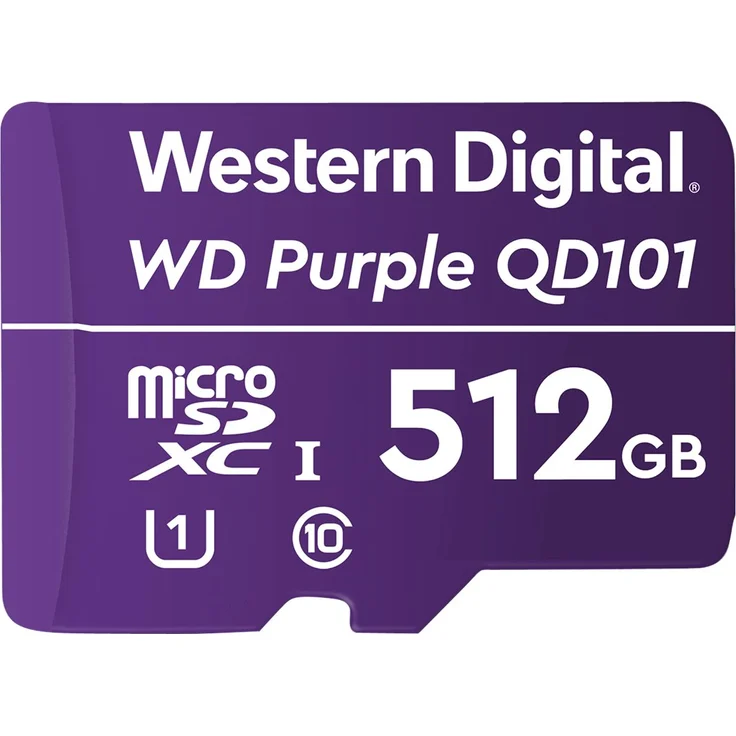Western Digital WDD512G1P0C QD101 Purple Micro SDXC Class 10 UHS-I U1 – Bild 2