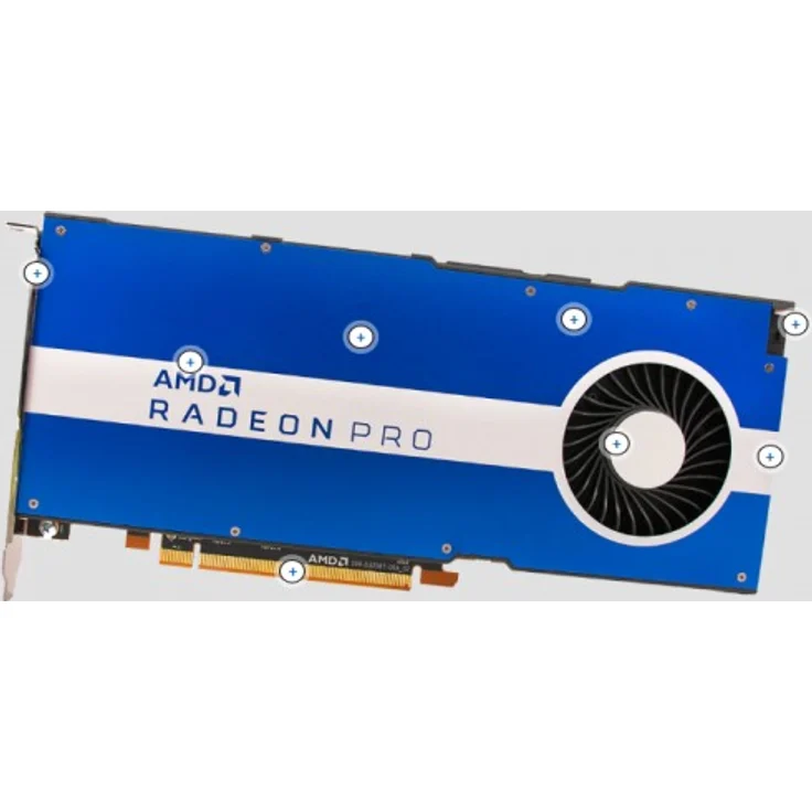 AMD Radeon Pro W5500, 8GB GDDR6, 4x DP (100-506095) – Bild 4
