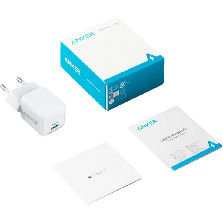 Anker AK-A2633G22 Powerport III Nano USB-C, geeignet für Apple iPhone 12/12 Pro/12 Pro Max/12 mini, iPad Pro, AirPods Pro, Samsung Galaxy, Google Pixel 3/4, Netzteil, 20 W, weiß (ohne Ladekabel) – Bild 11