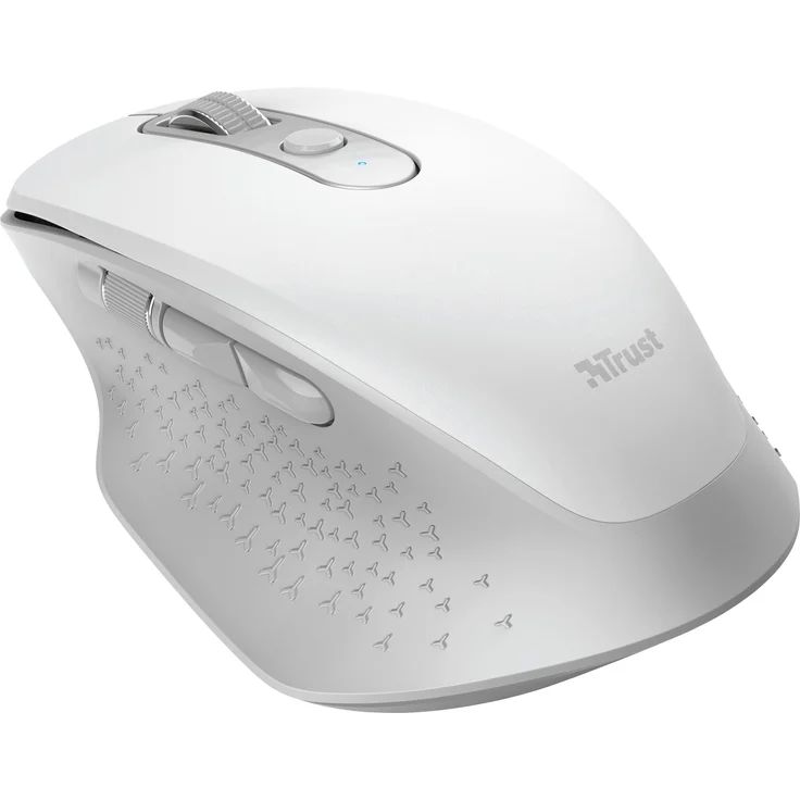 Trust Ozaa Rechargeable Wireless Mouse weiß, USB (24035) – Bild 3