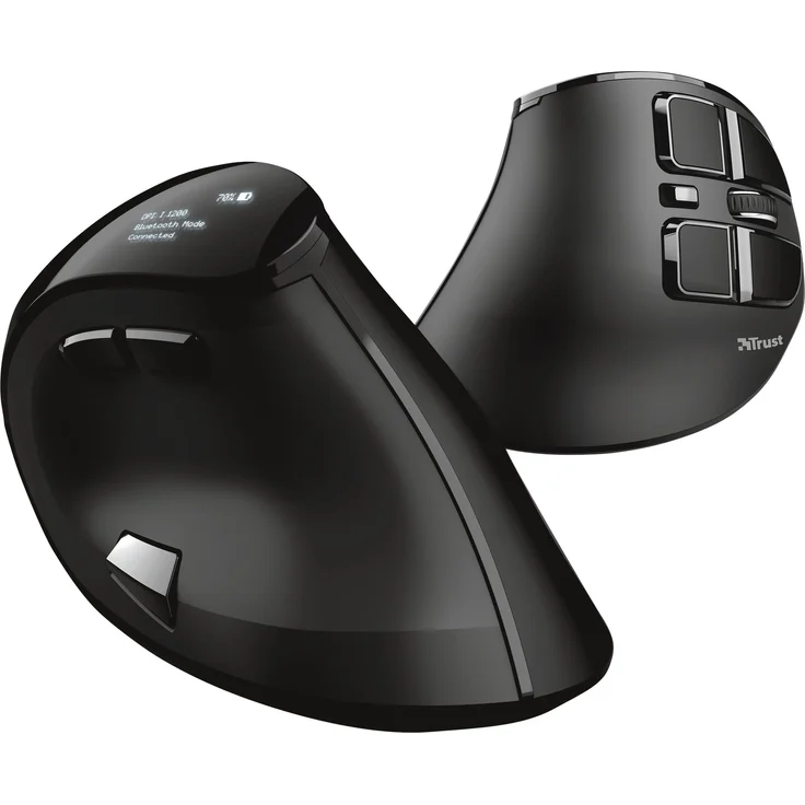 Trust Voxx Rechargeable Ergonomic Wireless Mouse, USB-Bluetooth (23731) – Bild 5