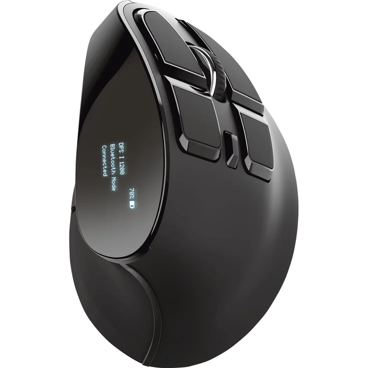Trust Voxx Rechargeable Ergonomic Wireless Mouse, USB-Bluetooth (23731) – Bild 2