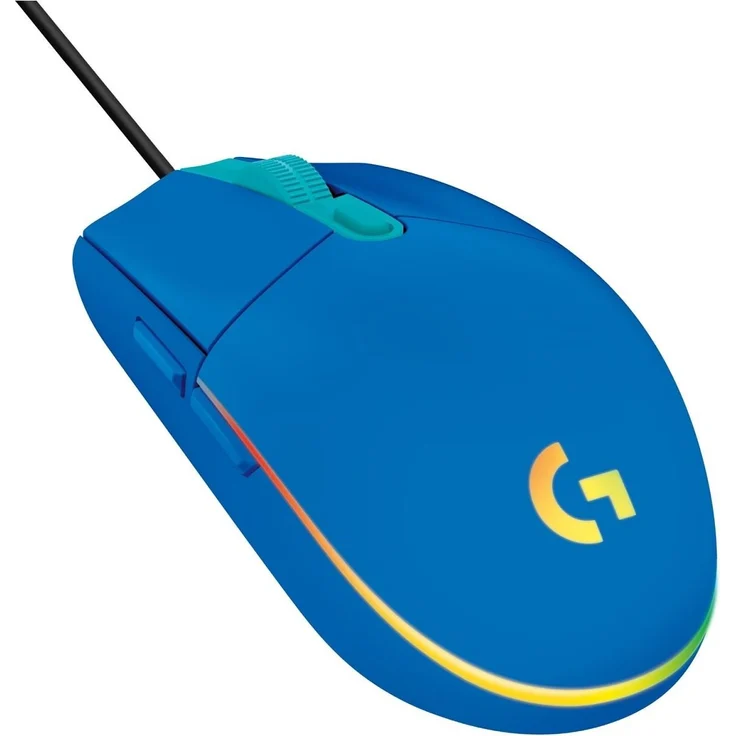 Logitech G203 Lightsync blau, USB (910-005798) – Bild 9