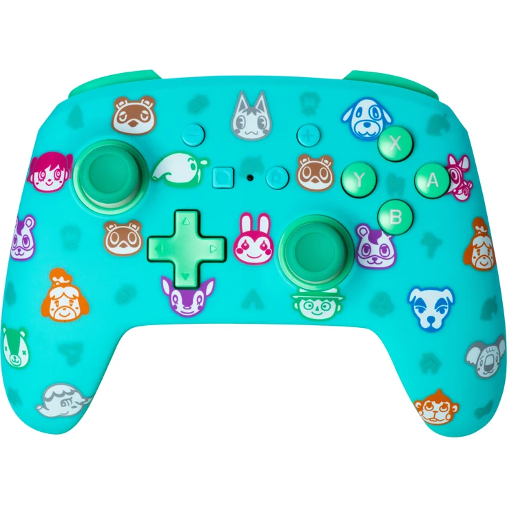PowerA Enhanced Wired Controller - Animal Crossing Türkis, Grün (1518388-01) (Switch) – Bild 2