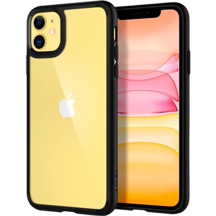 Spigen 076CS27186 Ultra Hybrid iPhone 11 Matte Black – Bild 1