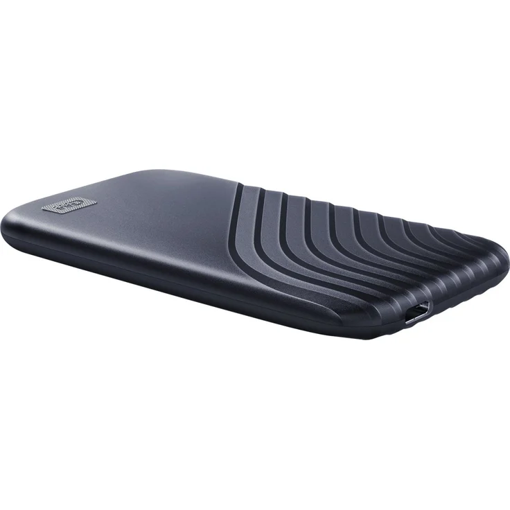 WD My Passport SSD WDBAGF0010BBL - Solid-State-Disk - verschlüsselt - 1 TB - extern (tragbar) - USB 3.2 Gen 2 (USB-C Steckverbinder) - 256-Bit-AES - Mitternachtsblau (WDBAGF0010BBL-WESN) – Bild 2