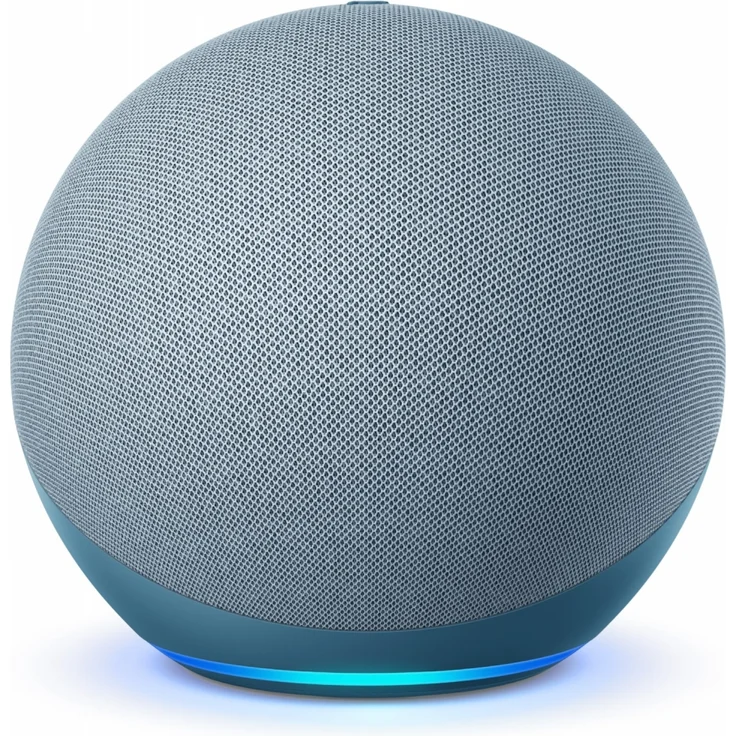 Amazon Echo (4. Generation) Smarter Lautsprecher mit herausragendem Klang, Smart Home-Hub und Alexa, Blaugrau – Bild 2