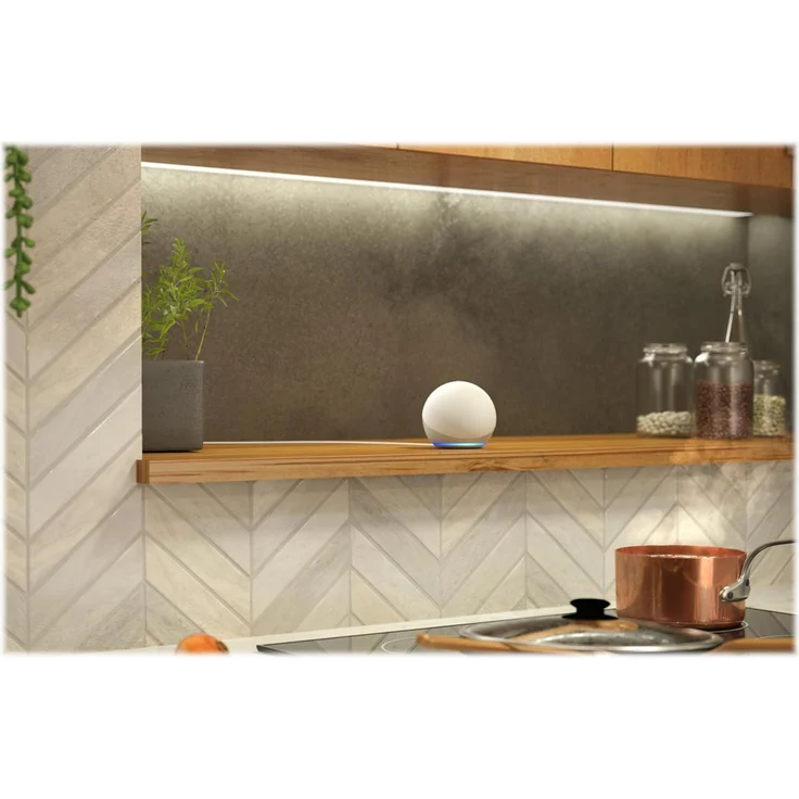 Amazon Echo Dot (4. Generation), Smarter Lautsprecher mit Alexa, Weiß – Bild 6