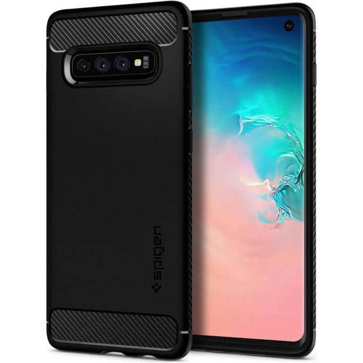 Spigen 605CS25800 Galaxy S10 Black – Bild 1