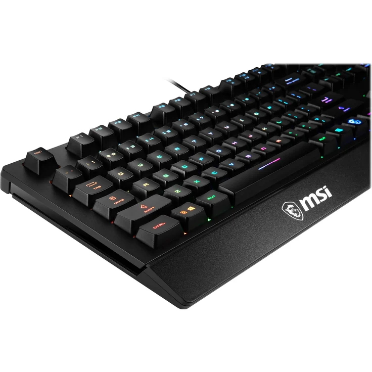 MSI Vigor GK20 - Tastatur - hintergrundbeleuchtet - USB - Deutsch QWERTZ (S11-04DE231-CLA) – Bild 10