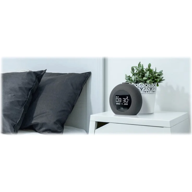 JBL Horizon 2 Mini Radiowecker mit Bluetooth, LED-Display, grau – Bild 9