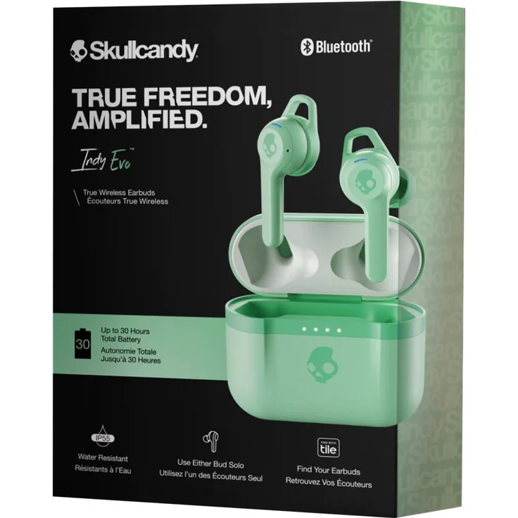 SkullCandy Kopfhörer True Wirless S2IVWN742 Indy Evo pure mint – Bild 3