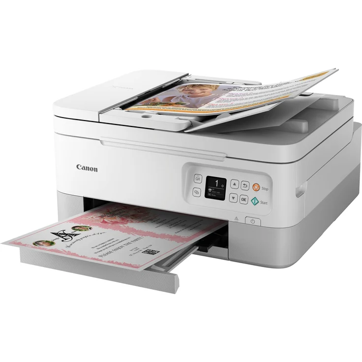 Canon PIXMA TS7451 (3-in-1) Multifunktionsdrucker - Farbe, Druckgeschwindigkeit: 13 s/w, 6,8 Farbe, Auflösung: 4800 x 1200, WLAN, AirPrint, Mobile Print, Wi-Fi Direct, Cloud Print (4460C026) – Bild 11