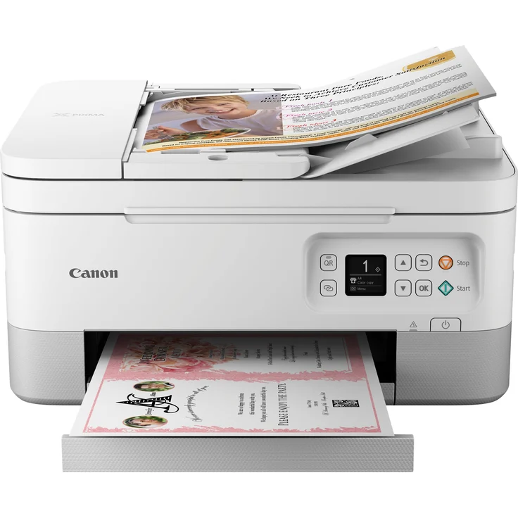 Canon PIXMA TS7451 (3-in-1) Multifunktionsdrucker - Farbe, Druckgeschwindigkeit: 13 s/w, 6,8 Farbe, Auflösung: 4800 x 1200, WLAN, AirPrint, Mobile Print, Wi-Fi Direct, Cloud Print (4460C026) – Bild 12